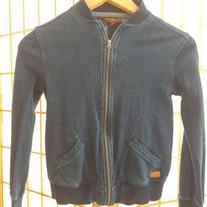 7 for all mankind boys' blue cardigan